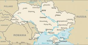 Mappa generale di Ucraina