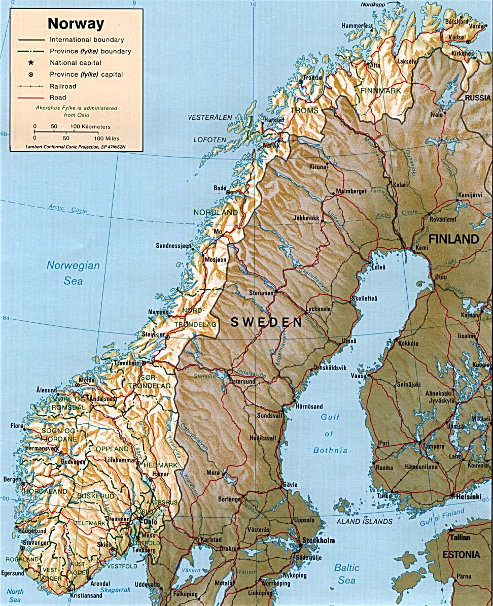 Cartes De Norv ge Carte monde cartes-de-norv-ge-carte-monde