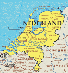 general map of the Netherlands