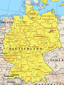 Map of Germany