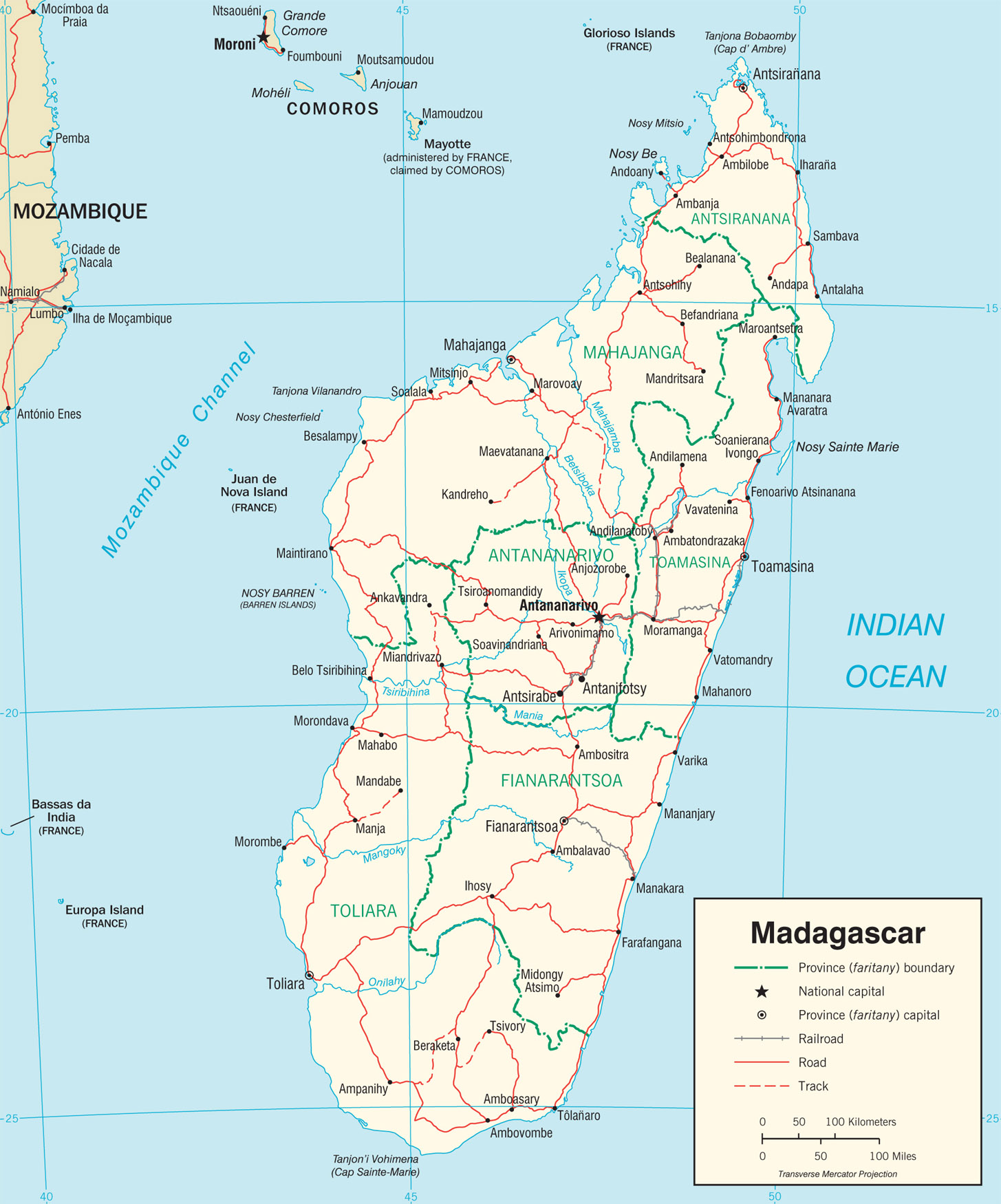 Cartes de Madagascar - Carte-monde.org